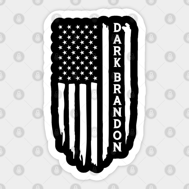 Dark Brandon Sticker by Emma